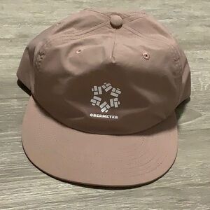 Obermeyer light tan lightweight baseball Cap